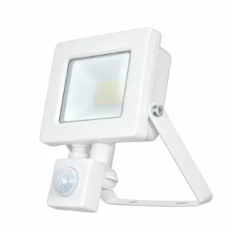 ALL LED | AFL010/CCT/PIR/WH | 10W IP65 LED Floodlight with PIR | CCT | White