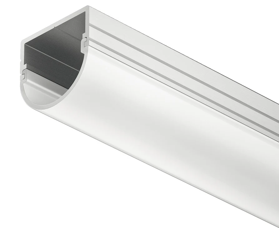 Hafele | 833.72.989 | Loox5 2192 Aluminium LED Profile | Round | 17mm | 2500mm 1 Hafele 833.72.989 2500mm Round LED Profile