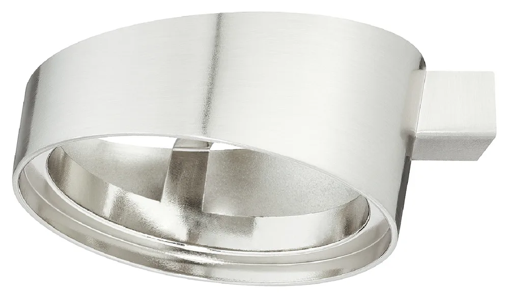 Hafele | 833.80.742 | Loox5 Angled LED Light Housing | 55/58mm | Polished Chrome 1 Hafele 833.80.742 Angled LED Light Housing Chrome