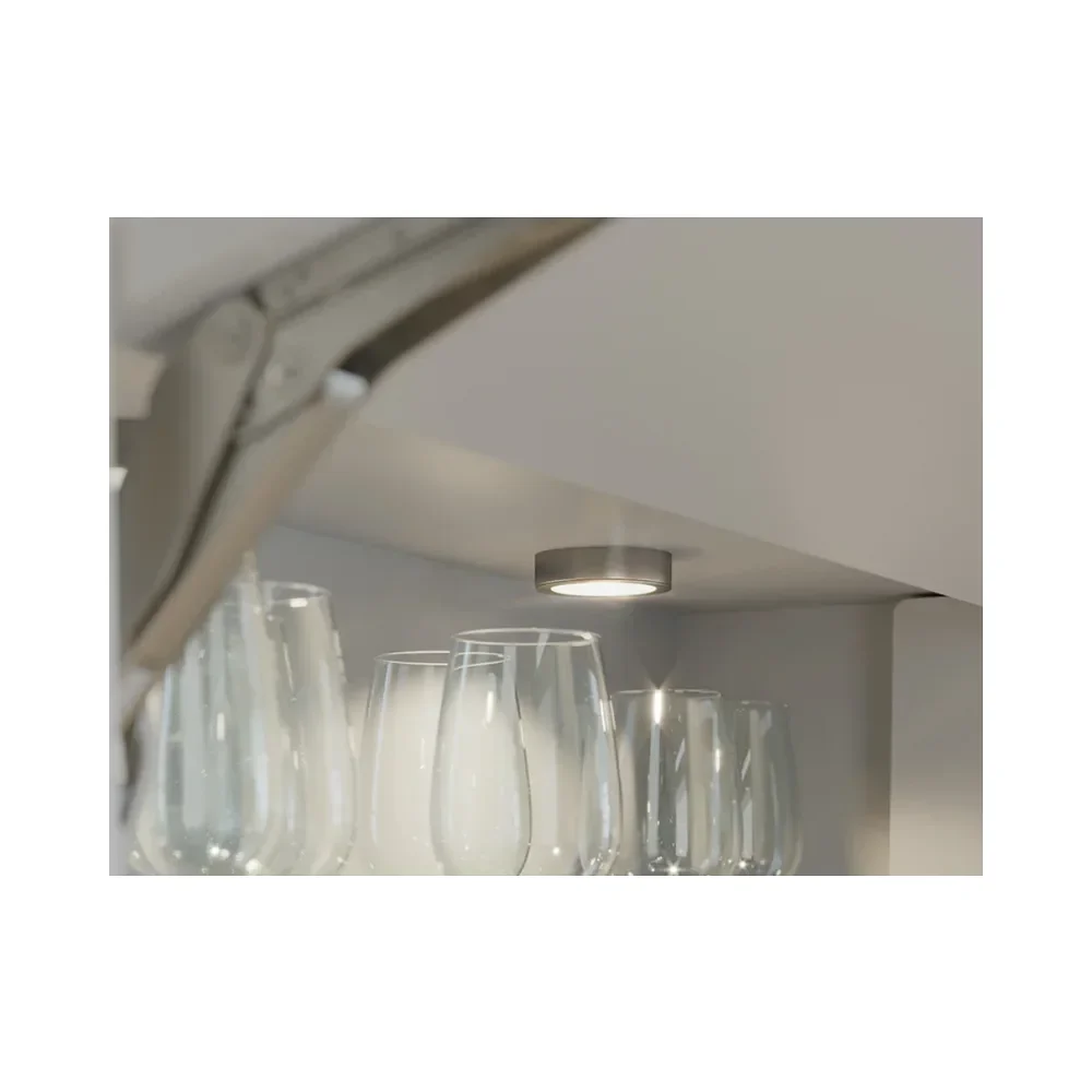 Hafele 833.88.948 | Loox5 3038 | 24V LED Downlight Set | 3W | 5000K Cool White | Stainless Steel 3 HAFELE 83388948 Hafele 83388948 Loox LED 3038 24V LED Downlight Set 3W 5000K Cool White Ø 65 mm - Stainless Steel 3