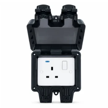 Niglon H-BWS131S IP66 13A 1 Gang Switched Socket