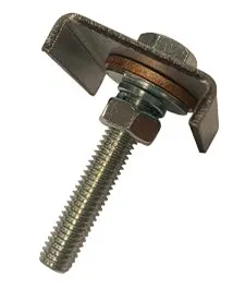 Switchtec | CBBB8-800A | Busbar Chamber Clamp | M8 | 400-800A 1 Switchtec CBBB8-800A Busbar Chamber Clamp for 400-800A chambers. M8 x 50mm bolt