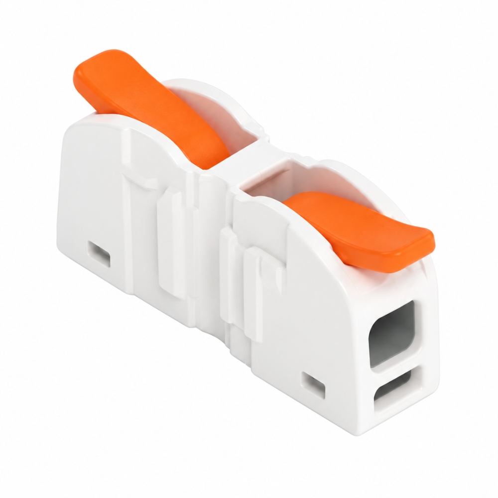 WAGO | 274-2401 | 2 Conductor 4mm² Inline Lever Connector | Box of 40 1 WAGO 274-2401 2 Conductor Inline Lever Connector