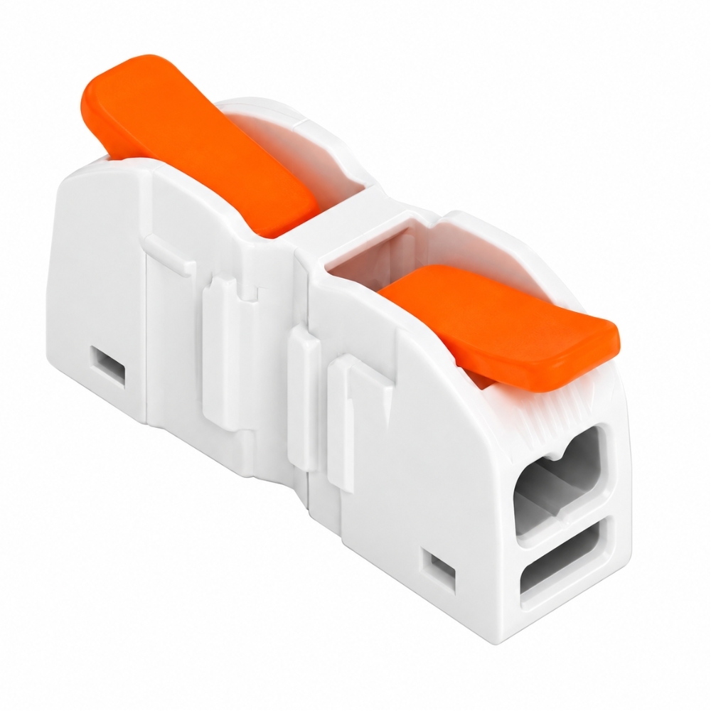 WAGO | 274-4201 | 4 Conductor 2.5mm² Inline Lever Connector | Box of 40 1 WAGO 274-4201 4 Conductor Inline Lever Connector
